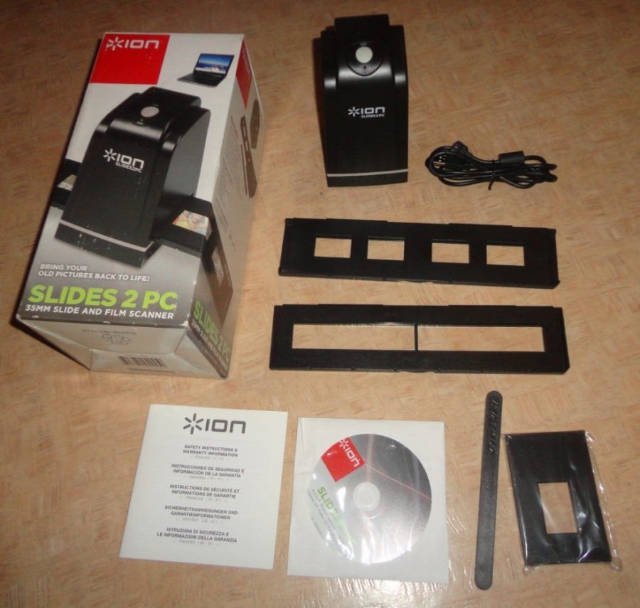 Ion Slides 2 PC MK2 Dia & Negatief scanner, Ophalen of Verzenden, Zo goed als nieuw, Ion