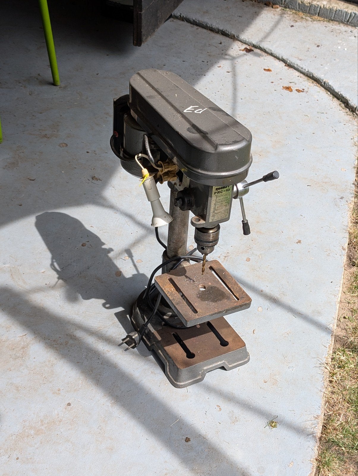Tafelmodel Kolomboormachine - Robuust en Betrouwbaar, Ophalen of Verzenden, Gebruikt, Minder dan 400 watt, Kolomboormachine