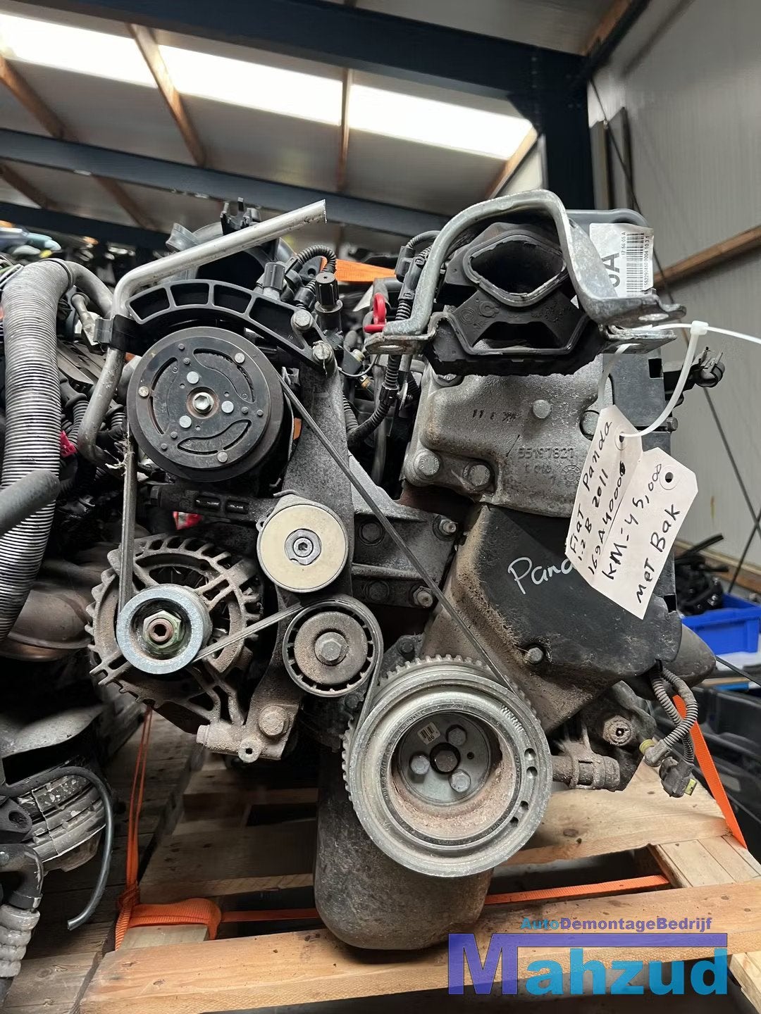 FIAT PANDA 1.2 Motorblok motor compleet 169A4000, Gebruikt, Stellantis Europe S.p.A., Ophalen of Verzenden, Info@stellantis.com