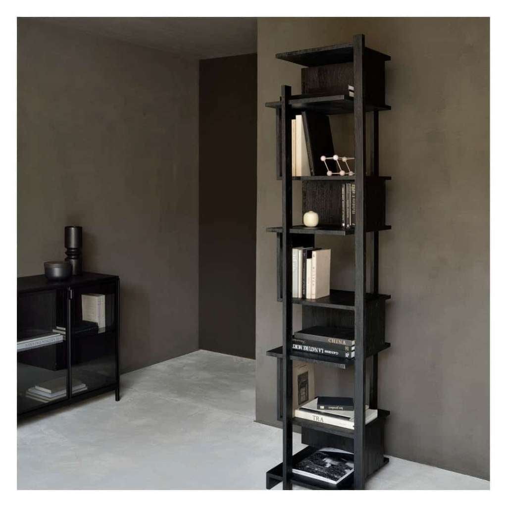 Ethnicraft  Abstract kast 2 stuks!, Ophalen, Met plank(en), Minder dan 50 cm, Teakhout