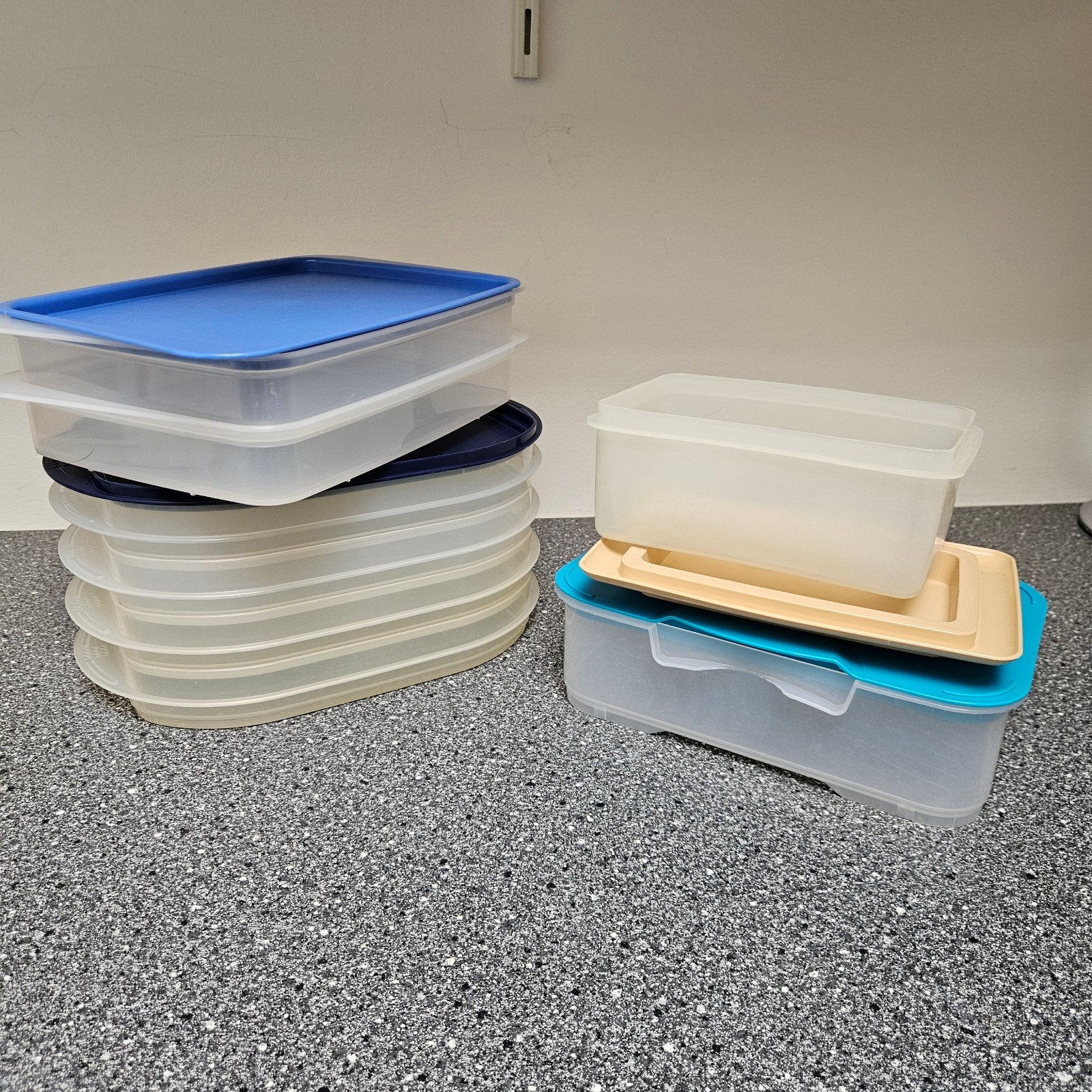 Tupperware opbergdozen en botervloot voor koelkast, Ophalen, Kunststof, Meerkleurig, Overige merken