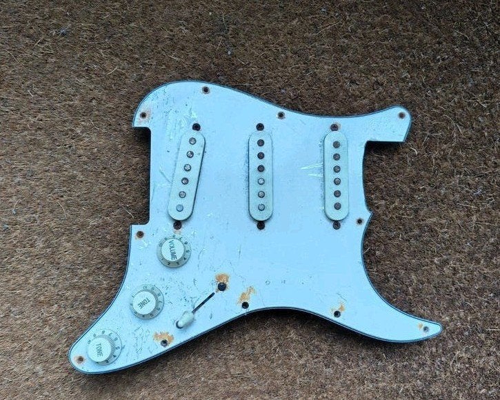 Squier slagplaat een oldtimer, Muziek en Instrumenten, Ophalen of Verzenden, Elektrische gitaar