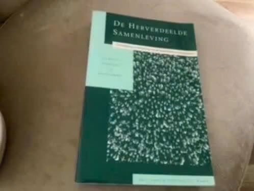 De Herverdeelde Samenleving - Boek over sociale wetenschap, Verzenden, Sociale wetenschap, Onbekend, Gelezen