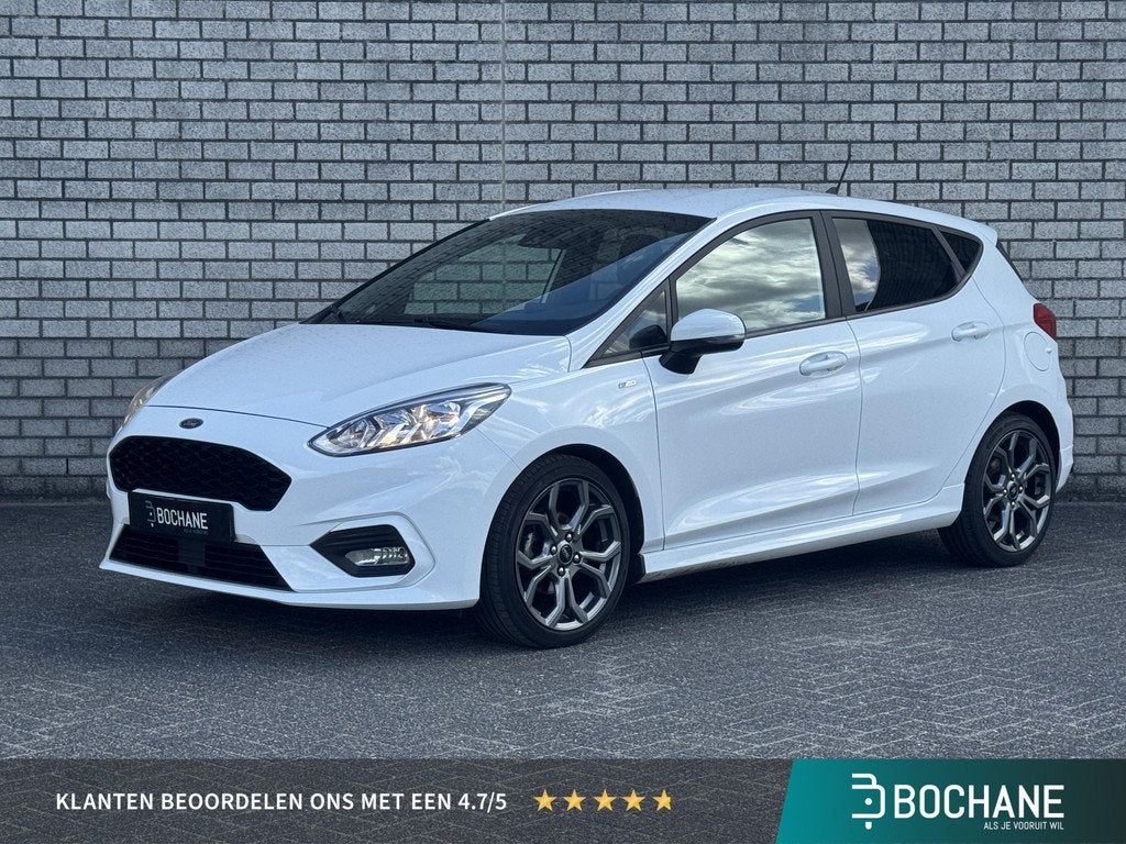 Ford Fiesta 1.0 EcoBoost ST-Line | Navigatie | Climate Contr, Voorwielaandrijving, Gebruikt, Met garantie (alle), Origineel Nederlands