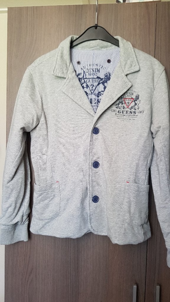 Guess colbertje mt 164!, Gebruikt, Ophalen of Verzenden, Guess, Jongen