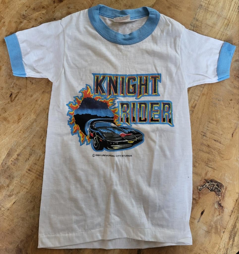 UNIEK: Vintage Knight Rider Shirt (1984) - NIEUW!, Ophalen of Verzenden, Nieuw, Film, Kleding