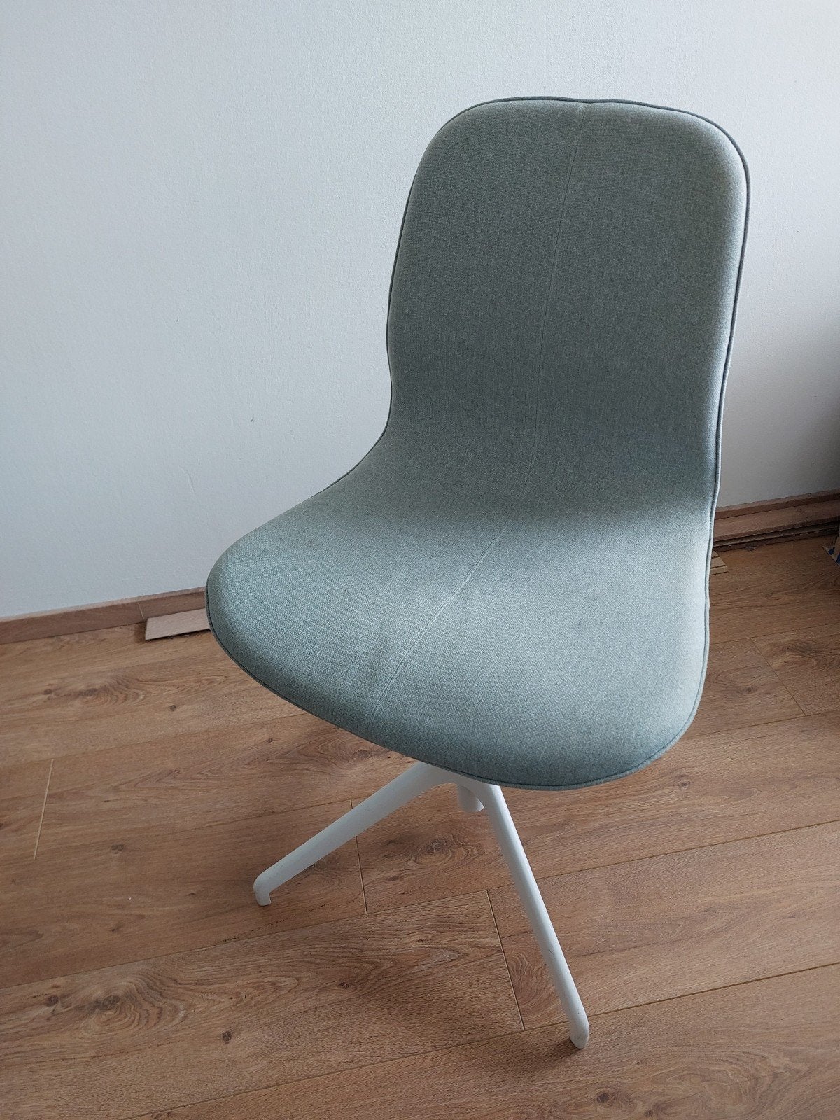 IKEA Långfjäll bureaustoel - lichtblauw, verstelbaar, Huis en Inrichting, Bureaustoelen, Ophalen, Gebruikt, Blauw, Bureaustoel