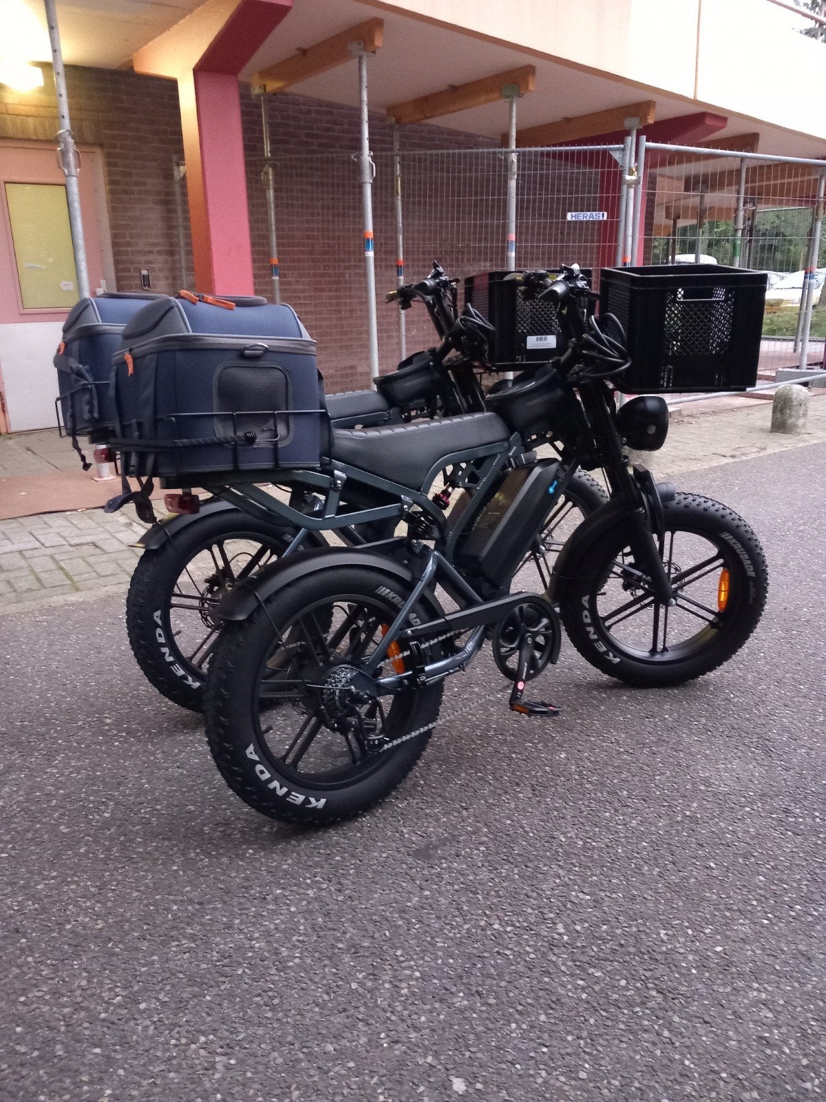2x Fatbike V20 hondenmand en krat nog maar 50KM gereden, Fietsen en Brommers, Zo goed als nieuw, 59 cm of meer, 30 tot 50 km per accu