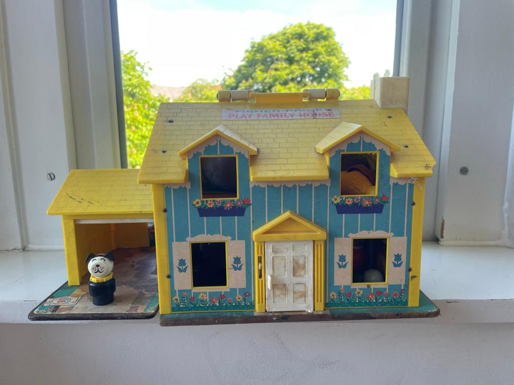 4 Fisher-Price huisjes, een hele straat!, Kinderen en Baby's, Speelgoed | Fisher-Price, Gebruikt, Speelset, Ophalen of Verzenden