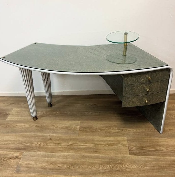 Art Deco boomerang bureau, Ophalen of Verzenden