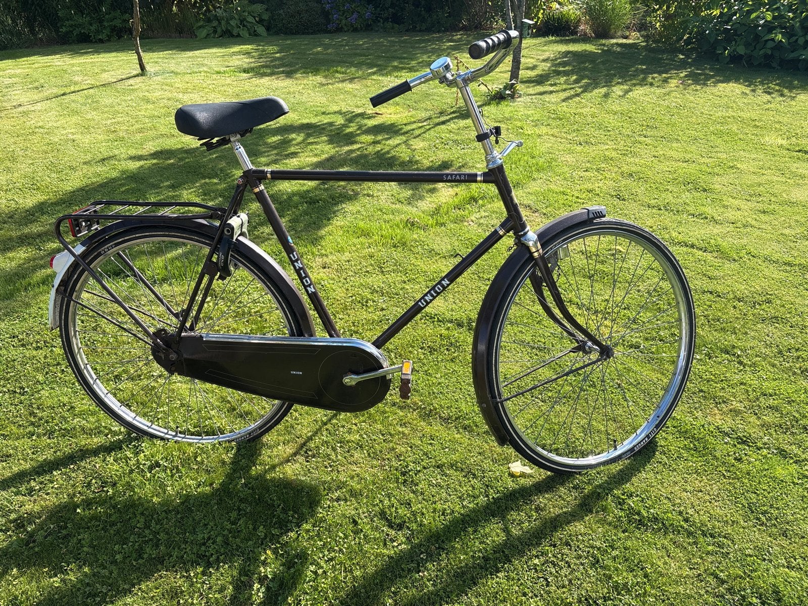 Union herenfiets - Klassiek en Betrouwbaar, Terugtraprem, Ophalen, Overige merken, 53 tot 56 cm