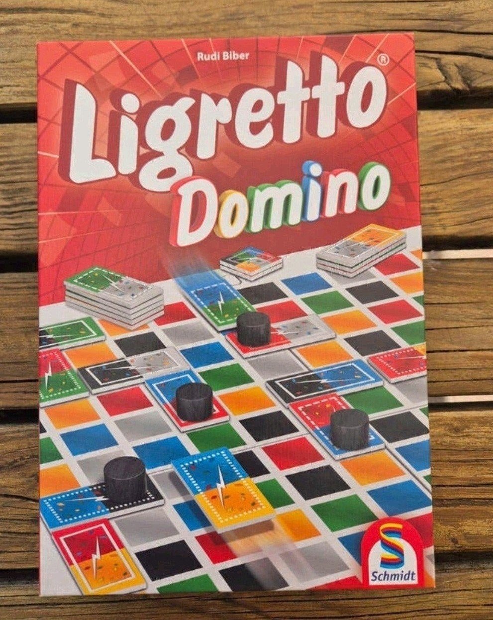 Nieuw - Ligretto Domino Bordspel, Hobby en Vrije tijd, Drie of vier spelers, Ophalen of Verzenden, Nieuw, Schmidt