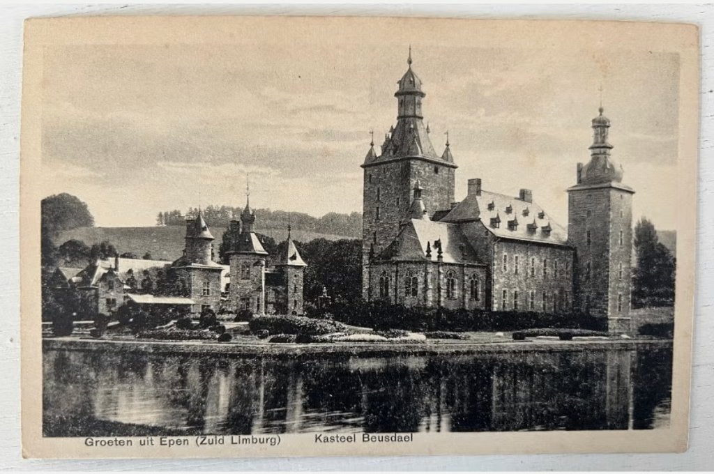 Oude Ansichtkaart - Epen - Kasteel Beusdael, Verzamelen, Ophalen of Verzenden, Voor 1920, Ongelopen, Limburg