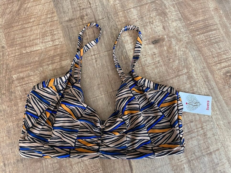 Livera Bikini Top maat  36FG- Nieuw met prijskaartje, Ophalen of Verzenden, Nieuw, Meerkleurig, Bikini