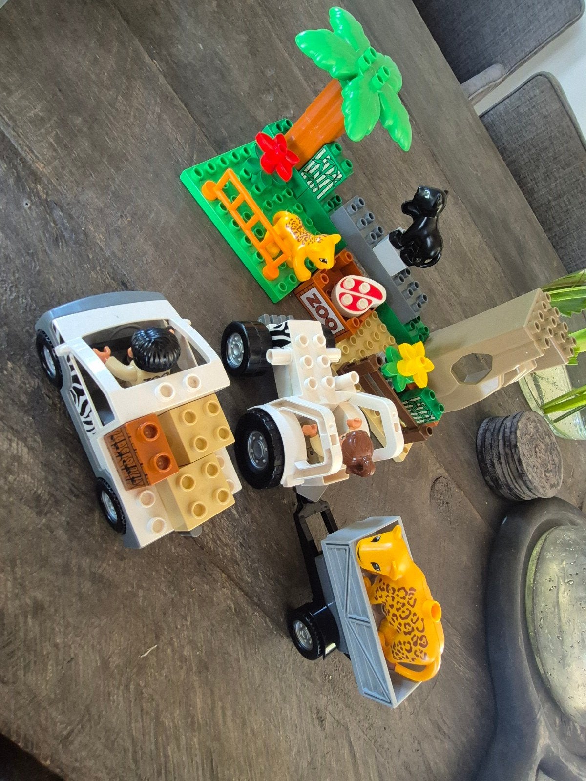 Duplo set Dierentuin.., Kinderen en Baby's, Speelgoed | Duplo en Lego, Ophalen, Gebruikt, Duplo