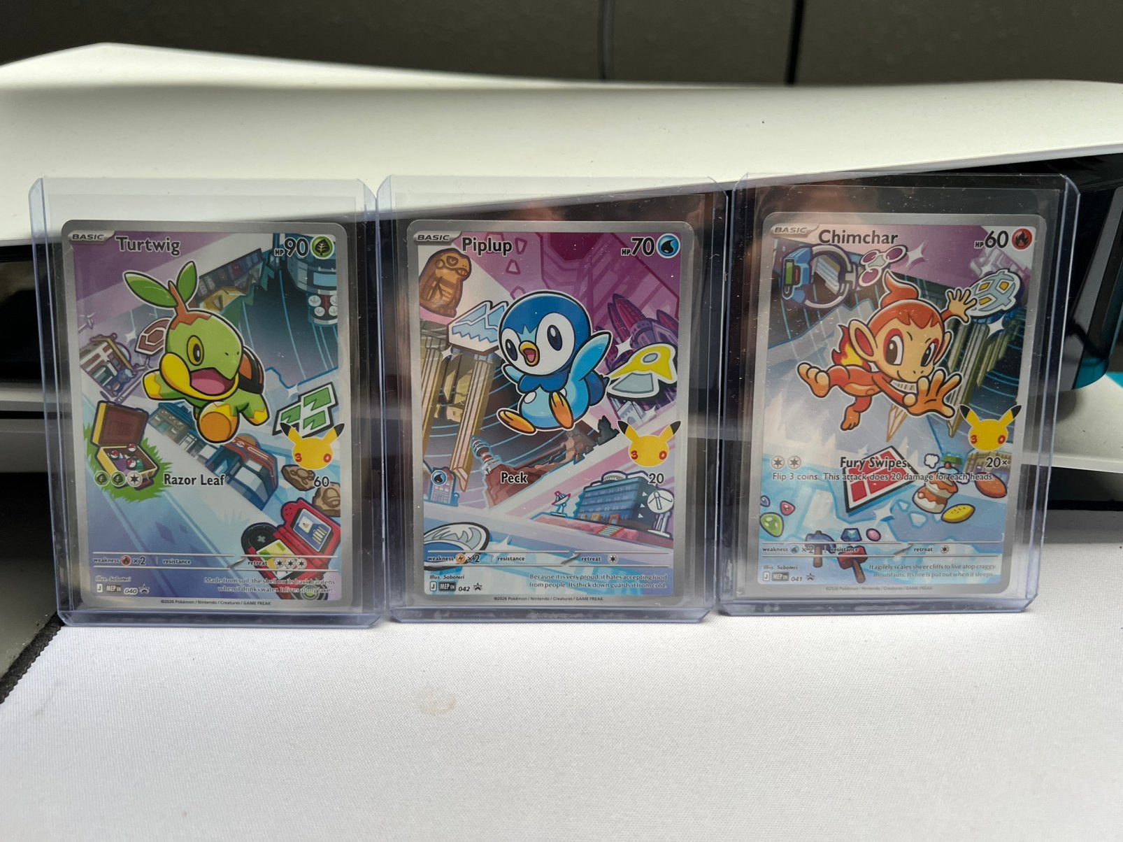Gen 4 starters, Hobby en Vrije tijd, Verzamelkaartspellen | Pokémon, Ophalen, Nieuw