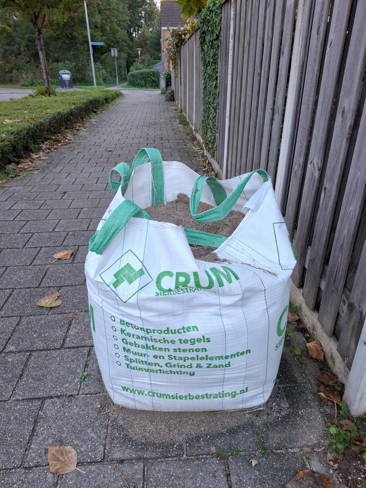 Brekerzand ca. 0,35/0,4 kuub in Arnhem-Zuid, Tuin en Terras, Ophalen, Gebruikt, Brekerzand