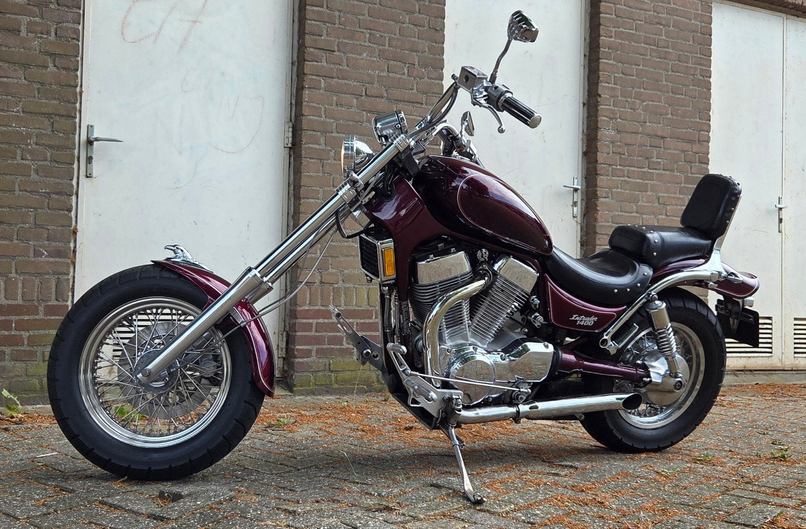 Suzuki intruder vs1400 1988, Cardan-aandrijving, 2 cilinders, Gebruikt, 1400 cc
