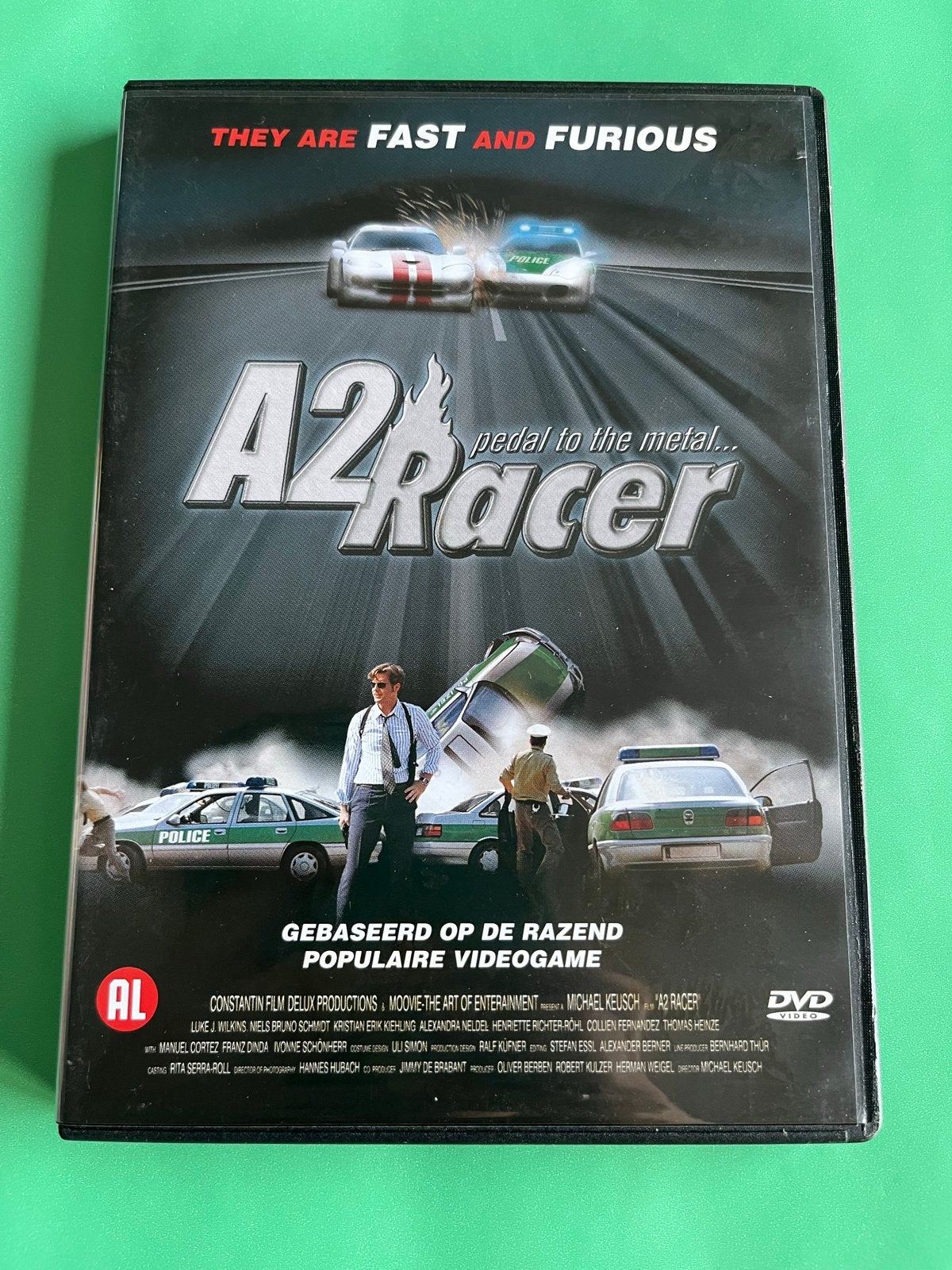 A2 Racer - Pedal to the Metal DVD, Nederlands, Actiethriller, Ophalen of Verzenden, Vanaf 12 jaar