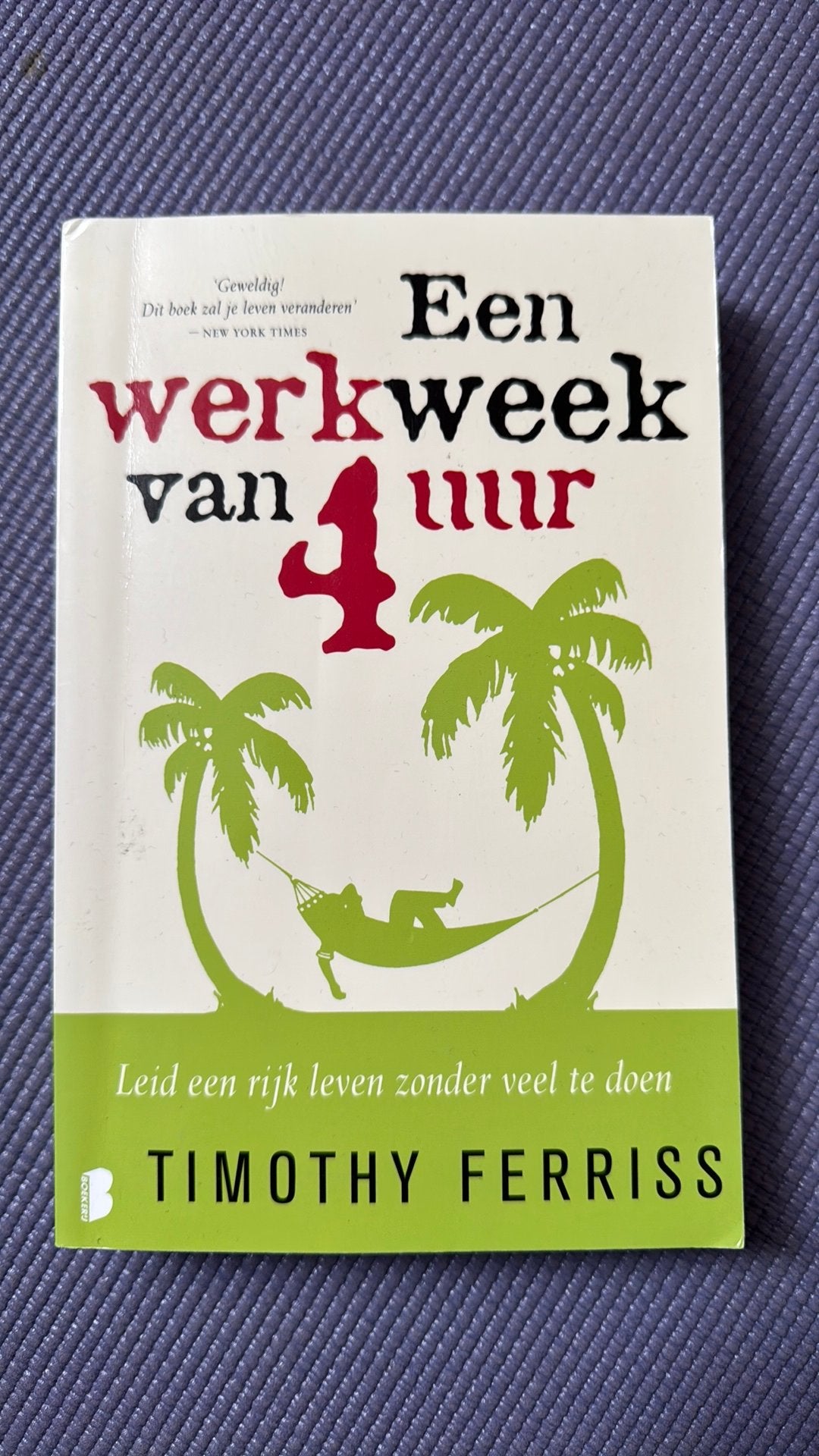 Een werkweek van 4 uur - Timothy Ferriss, Ophalen of Verzenden, Gelezen, Timothy Ferriss