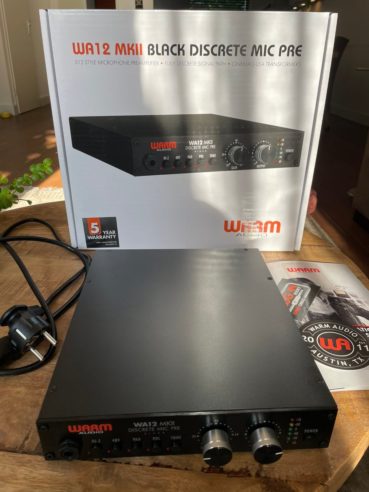 Warm Audio WA12 mkII, Ophalen of Verzenden, Zo goed als nieuw