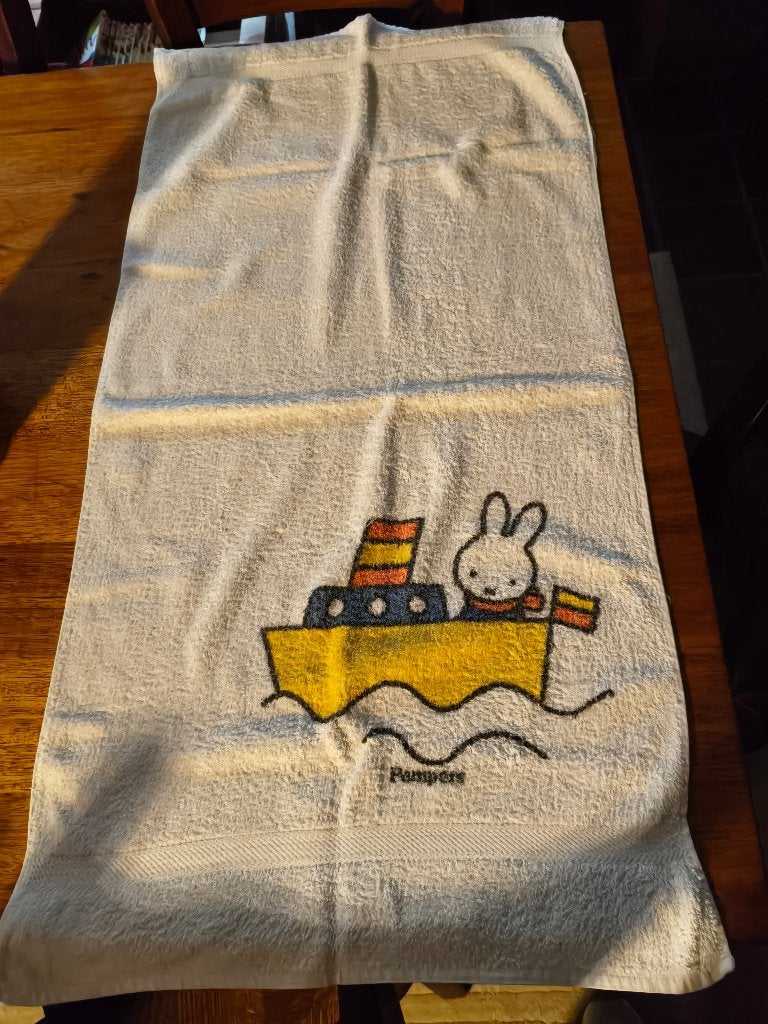 Handoeke nijntje, Ophalen, Gebruikt, Handdoek
