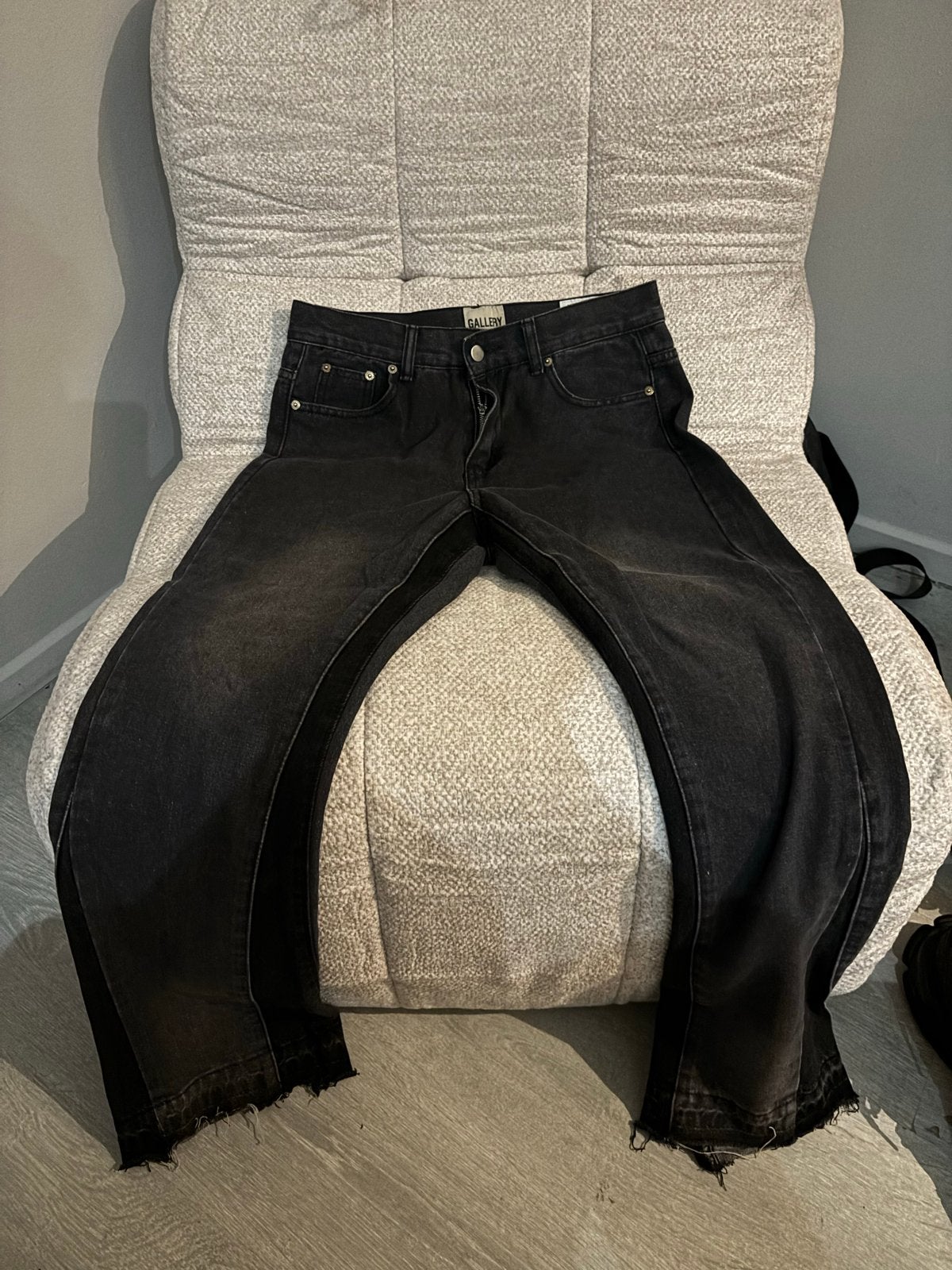 Gallery Dept. Josué Thomas Jeans - Zwart, Maat L, Ophalen, Gedragen, Zwart, W36 - W38 (confectie 52/54)