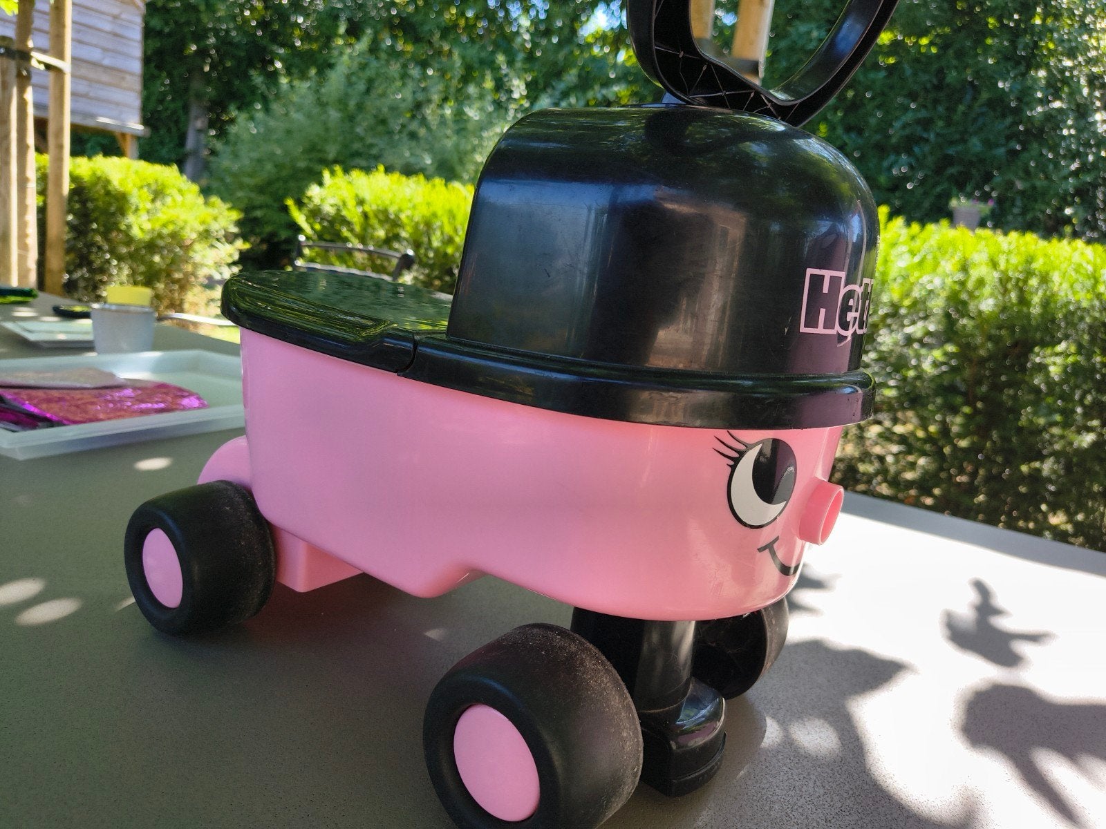 Loopauto Hetty (roze), Ophalen of Verzenden, Gebruikt