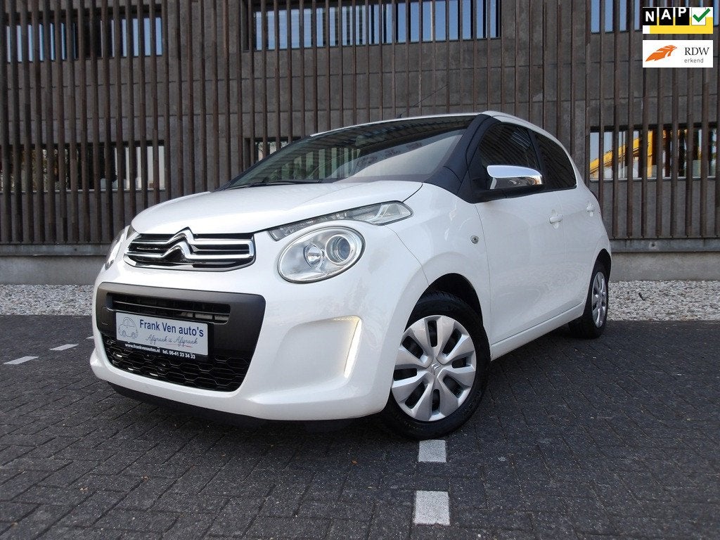 Citroen C1 1.0 e-VTi Style Edition/5dr/AIRCO/dealer oh/2e ei, Voorwielaandrijving, Stof, 4 stoelen, C1