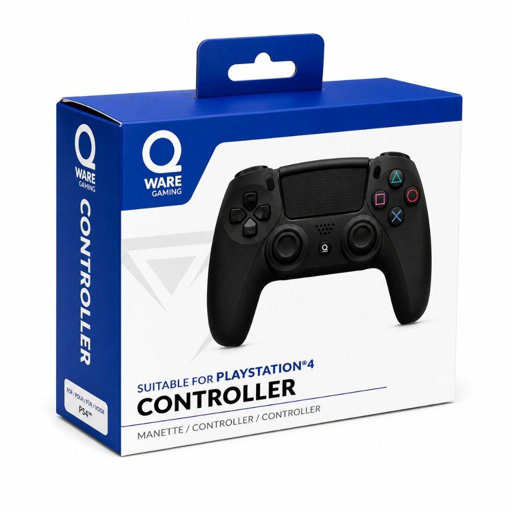 Qware PS4 controller BLACK | NIEUW