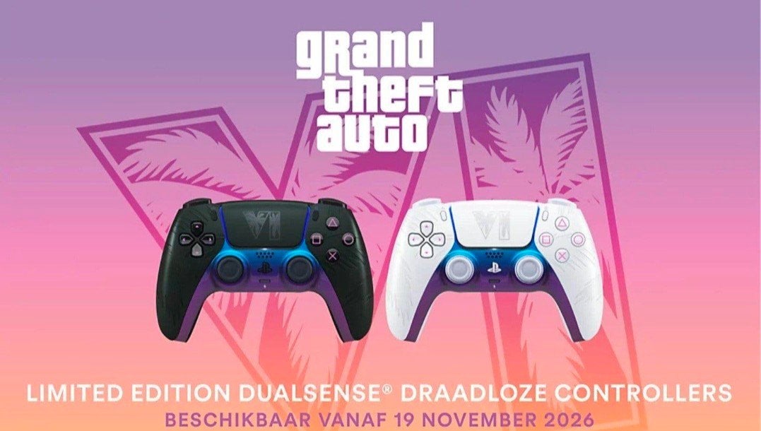 PRO-ORDER PS5 Limited DualSense  Controlller GTA 6, Spelcomputers en Games, Ophalen of Verzenden, Nieuw
