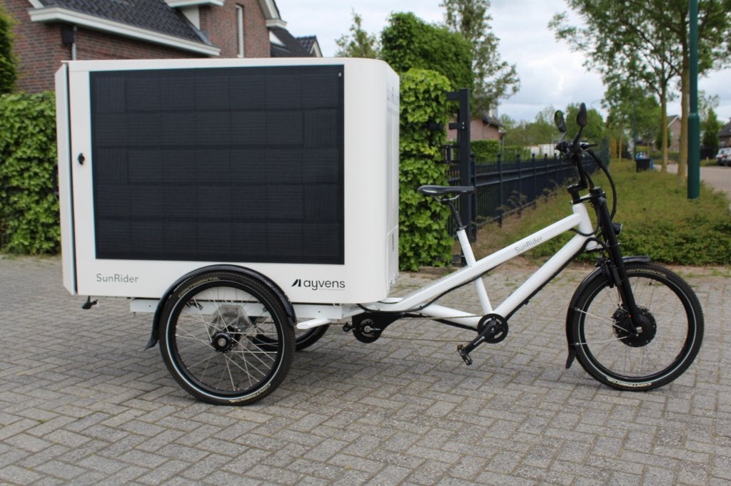 SunRider Solar Elektrische fiets, als nieuw, Zo goed als nieuw, 50 km per accu of meer, Ophalen, NL