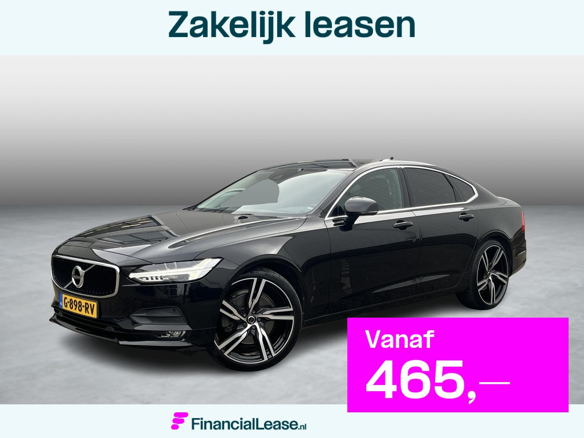 Volvo S90 2.0 T4 Inscription | Navi/Camera/Adapt.Cruise/Clim, 15 km/l, Euro 6, 1969 cc, Zwart