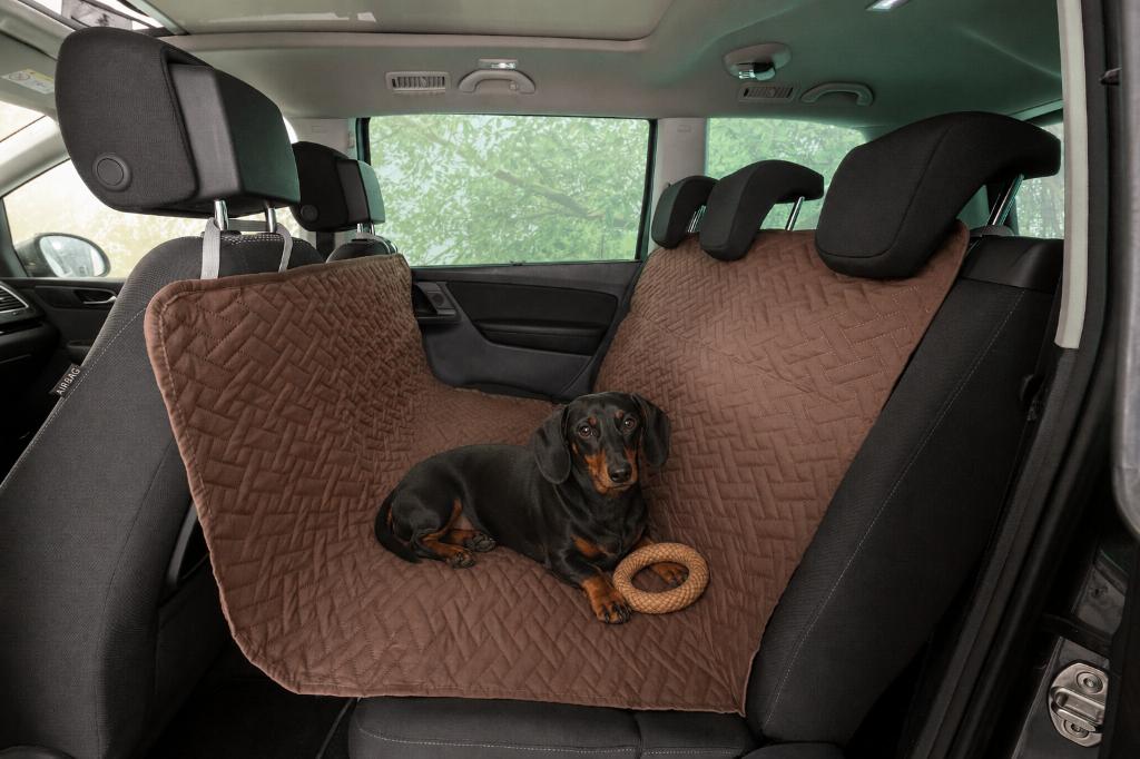 Belmarti honden autodeken waterproof bruin 150x130cm, Verzenden, Nieuw