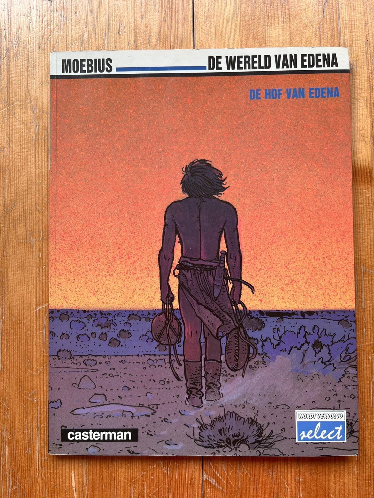 Moebius - De wereld van Edena deel 2: De hof van Edena, Eén stripboek, Ophalen of Verzenden, Gelezen