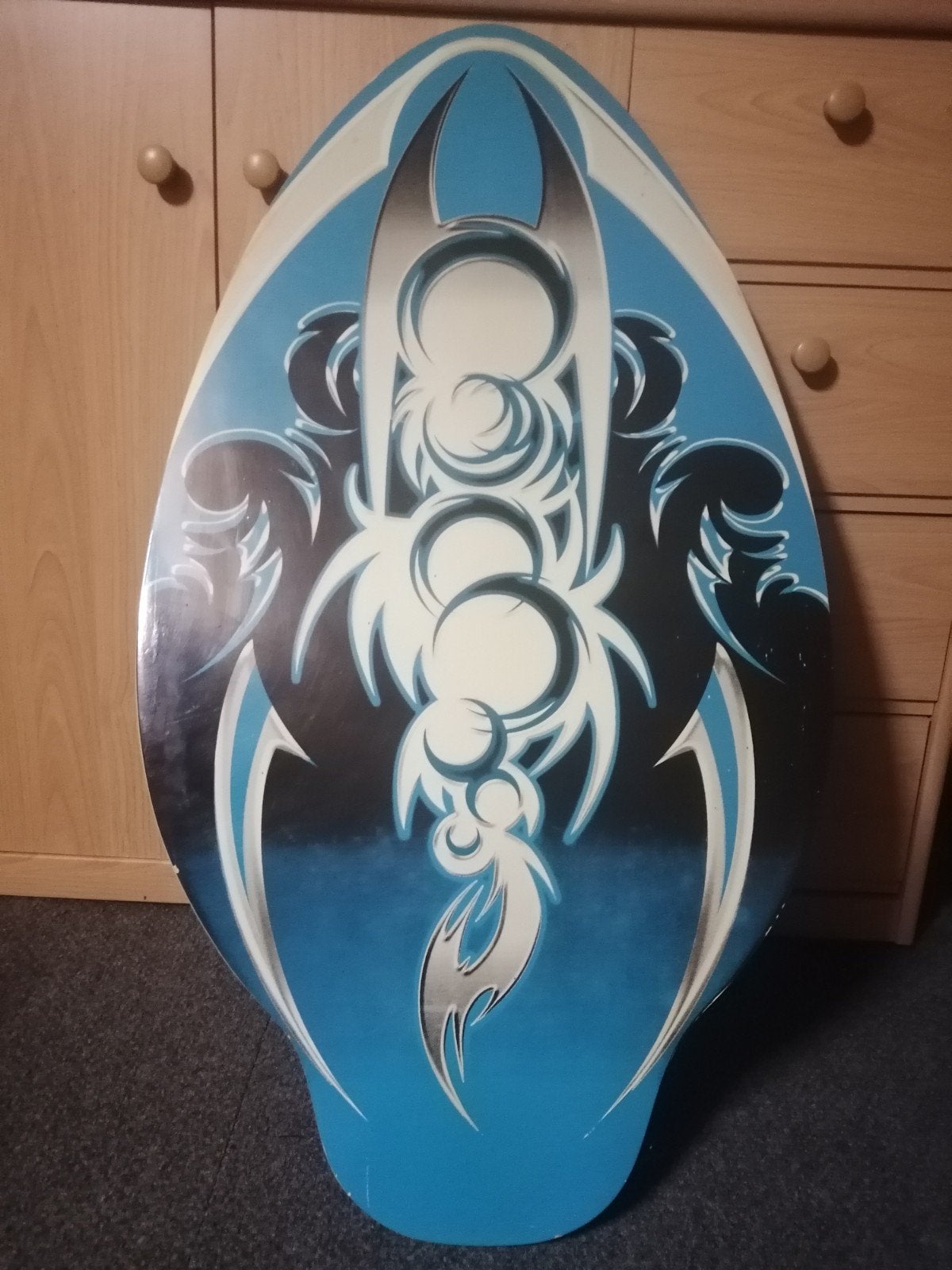 Skimboard met Tribal Design, Watersport en Boten, Ophalen of Verzenden, Gebruikt, Overige typen