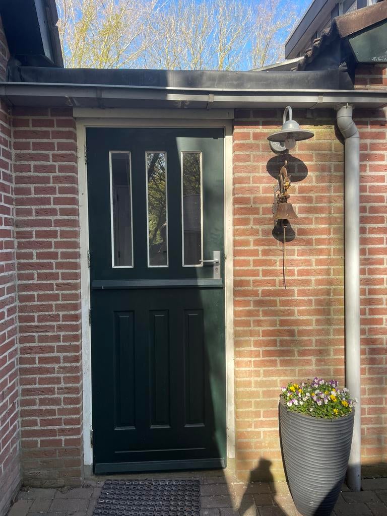 Tweedelige voordeur, Doe-het-zelf en Verbouw, Deuren en Horren, Ophalen, Gebruikt, 80 tot 100 cm, Buitendeur