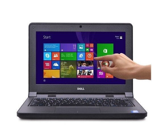 Dell Latitude 3160 HD 11.6" Touchscreen Windows 11 SSD, Ophalen, Qwerty, Met touchscreen, Zo goed als nieuw