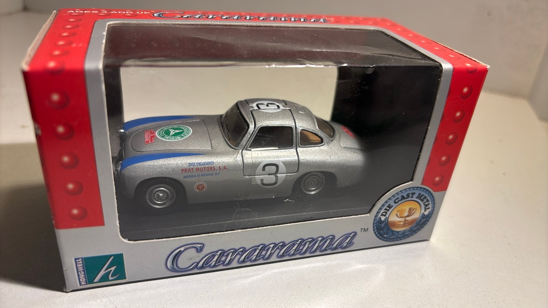 Mercedes benz 300 sl cararama 1.43