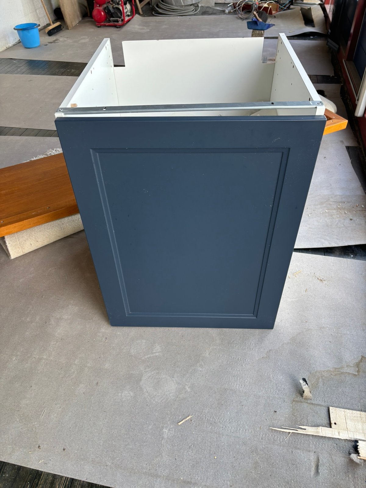 Ikea keukenkastjes met Gorlig oven, Ophalen, Gebruikt, Blauw, 50 tot 100 cm