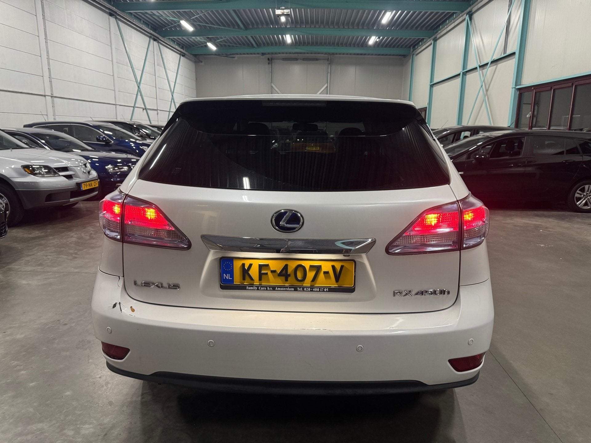 Lexus RX 450h 4WD Luxury DAK LEDER CAMERA CRUISE MEMORY VOL, Auto's, Automaat, 249 pk, Gebruikt, 2000 kg