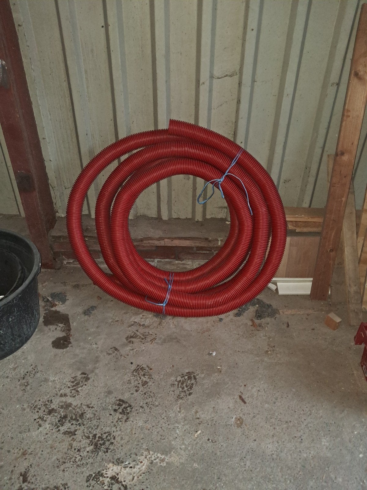 Mantelbuis 75mm 10 meter, Ophalen, Pvc, 6 meter of meer, Overige typen