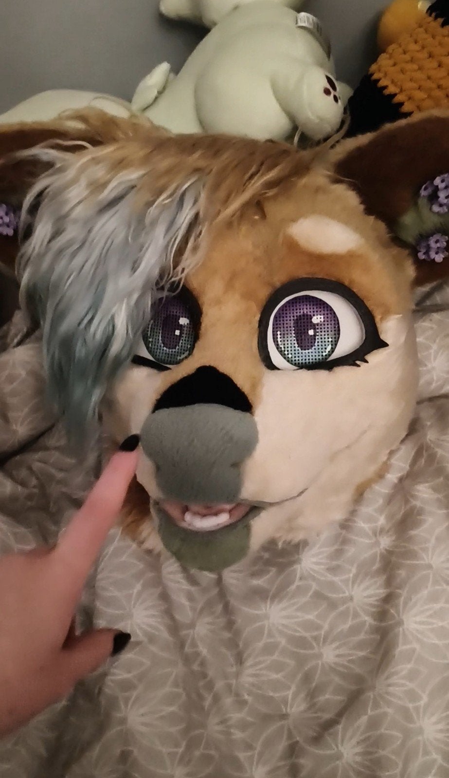 fursuit Deer / Doe Head, Ophalen of Verzenden, Gebruikt, Accessoires