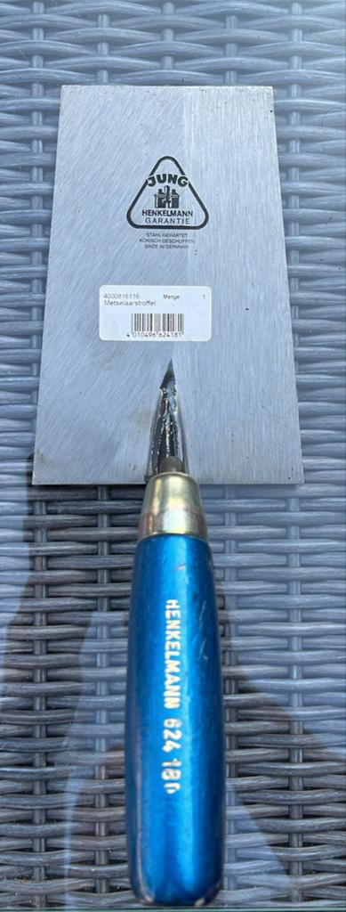 Nieuwe Jung Henkelmann Metselaarstroffel 180mm, Eu, Eu, Nieuw, Ophalen of Verzenden