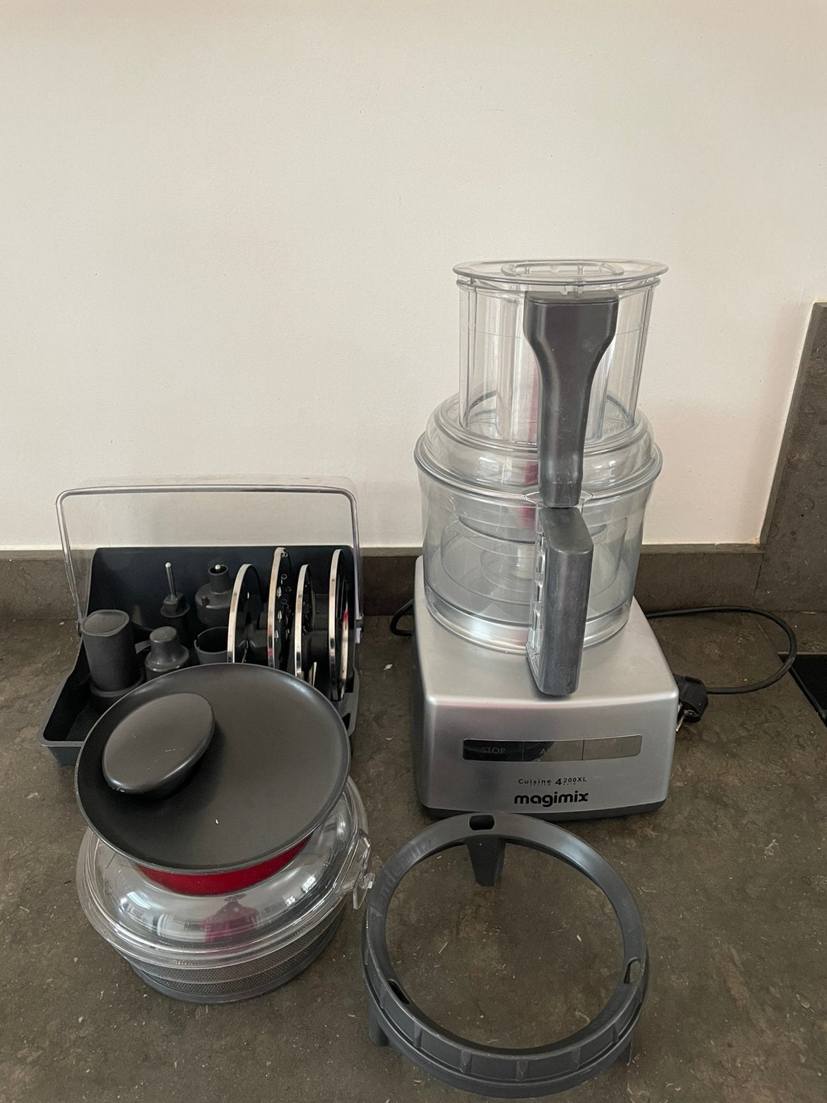 Magimix Cuisine 4200XL keukenmachine, Witgoed en Apparatuur, Keukenmixers, 2 tot 3 liter, Ophalen of Verzenden, Vaatwasserbestendig