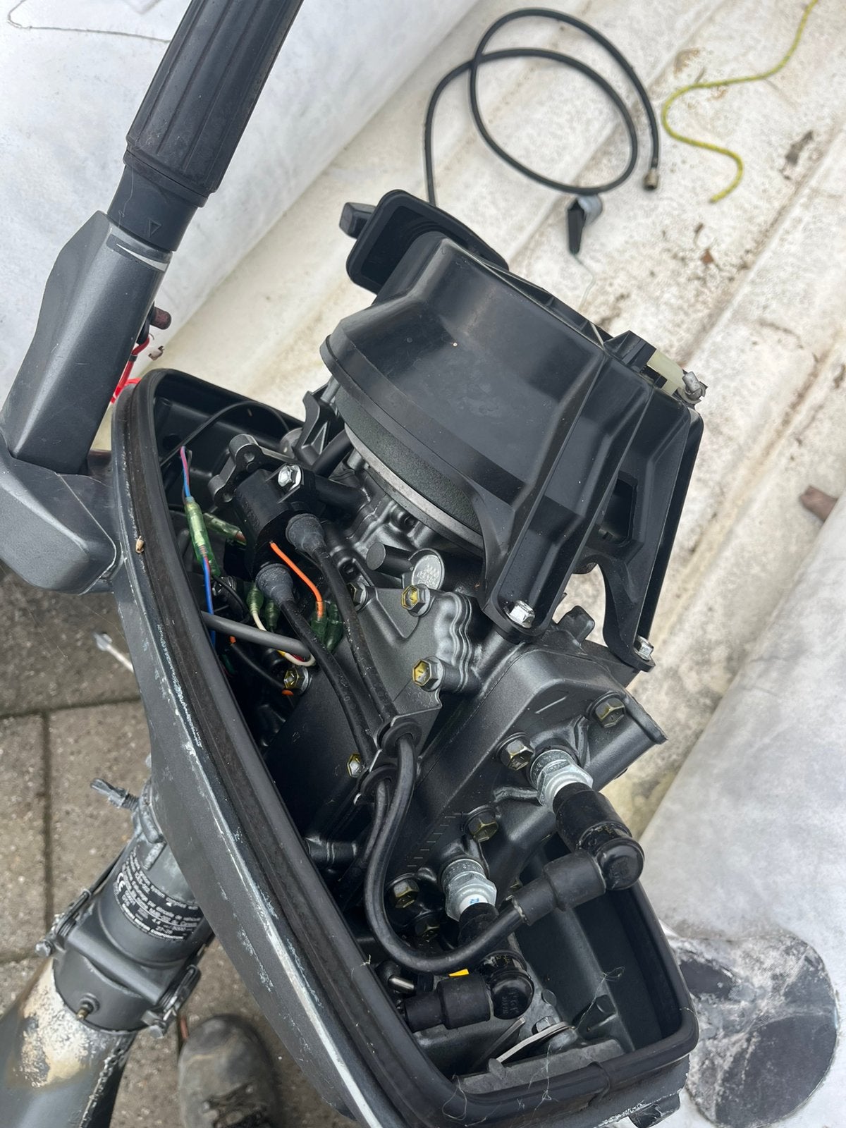 Rib 250 Suzuki 6pk 2 takt 2 cilinder + kanteltrailer, Auto-onderdelen, Ophalen, Gebruikt, Suzuki