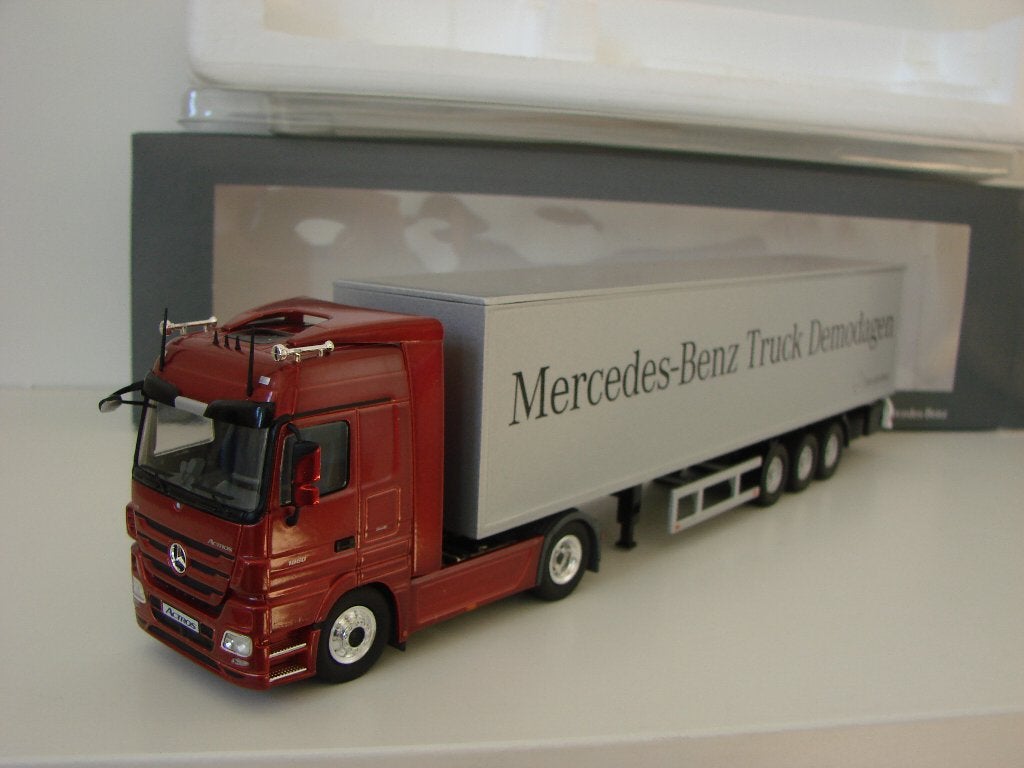 NZG Mercedes-Benz Actros Truck Demodagen combinatie, Ophalen of Verzenden, Nieuw, Bus of Vrachtwagen, NZG