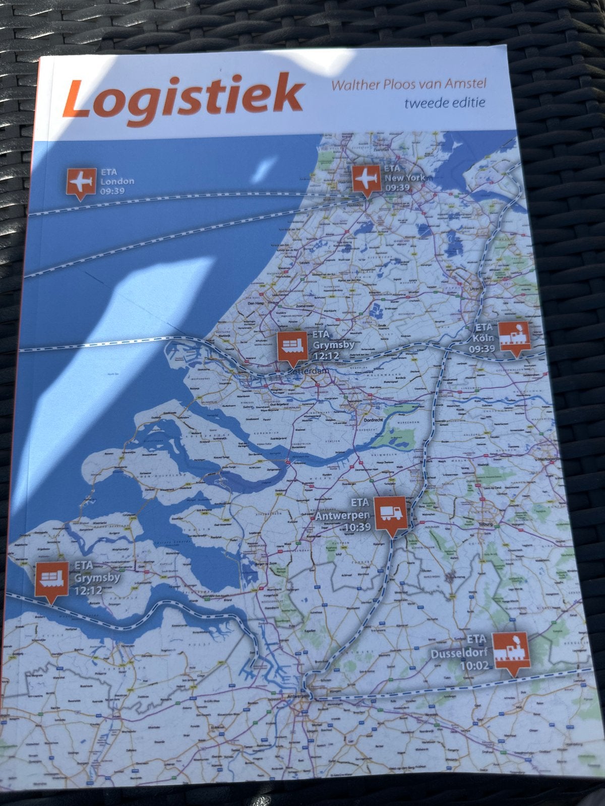 Logistiek - Walther Ploos van Amstel (tweede editie), Boeken, Ophalen of Verzenden, Gamma, Zo goed als nieuw, HBO