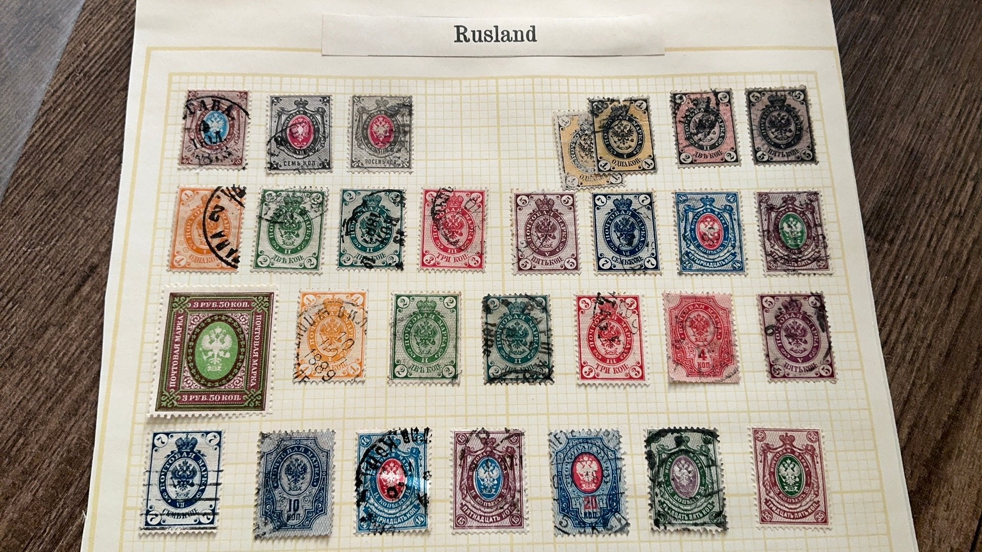 #96 Kleine verzameling Rusland, Postzegels en Munten, Ophalen of Verzenden
