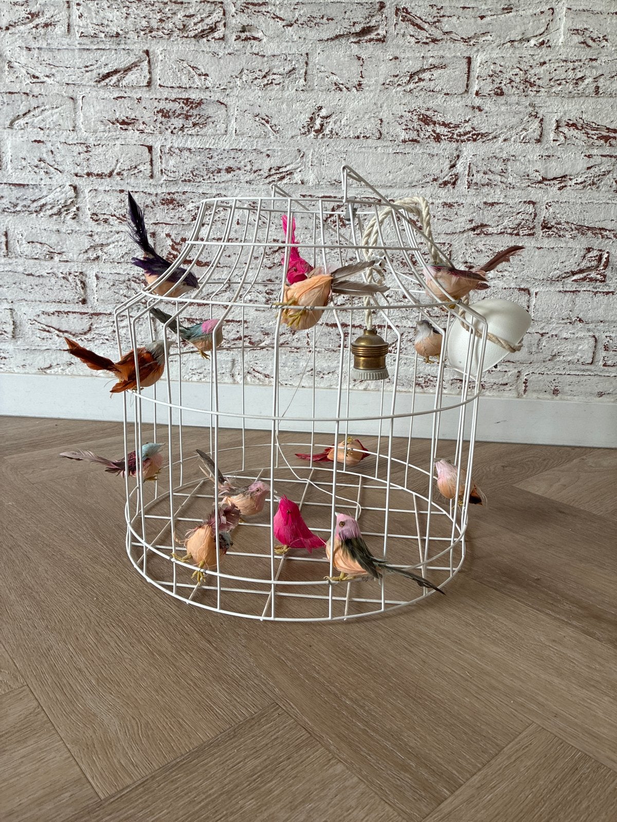 Kinder lamp met vogels, Huis en Inrichting, Lampen | Hanglampen, Ophalen of Verzenden